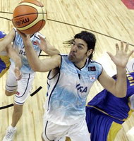 Basquet,, Argentina - Brasil 1/09/2007