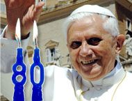 Benedicto XVI, 80 años